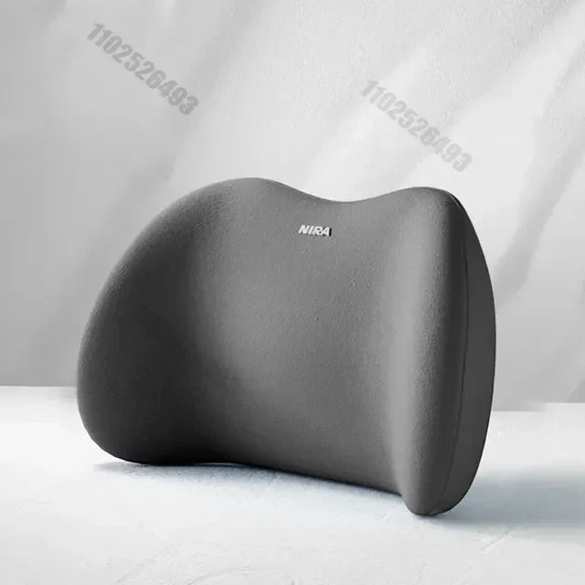Car Headrest/Lumbar Support Car Neck Pillow Waist Cushion Driver Seat Backrest Car Cushion Driving Lumbar Support Waist Support