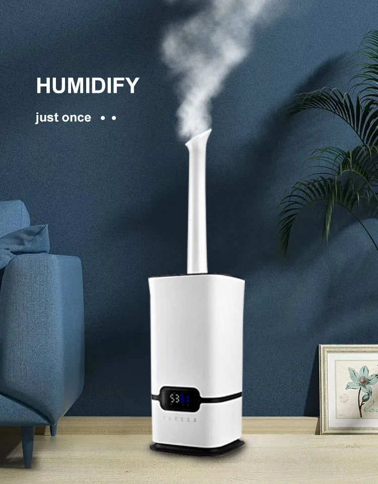 16L 100-240V Industrial Air Ultrasonic Humidifier Mute Commercial Supermarket Vegetables Mist Maker Fogg Makerувлажнители воздух