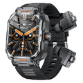 Smart Watch 2 In 1 TWS Headset Blue Tooth Call Heart Rate Sports Headphone Watches  Men Women Music Outdoor NFC Smartwatch