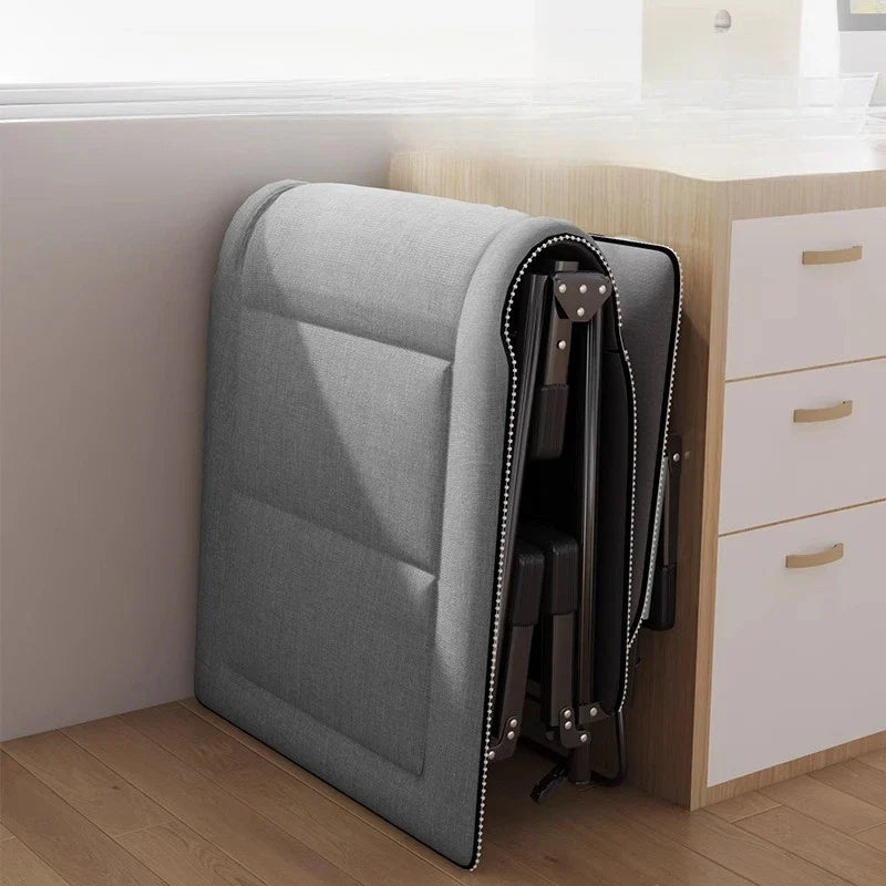Lit Pliable Portable Loft Expander Spandex Single Folding Bed Container Cheap 1 Person Comfortable Klappbett Household Furniture