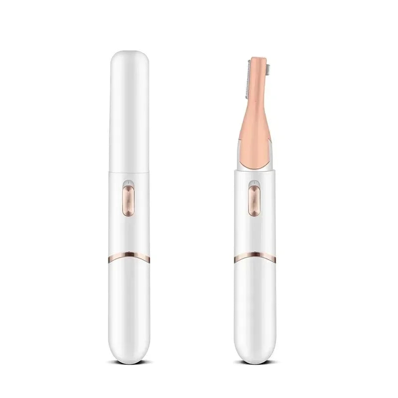 Electric Eyebrow Trimming Tool For Automatic Electric Eyebrow Trimmer Nose Hair Shaving Brush Scraper For Nose Ears and More 1pc