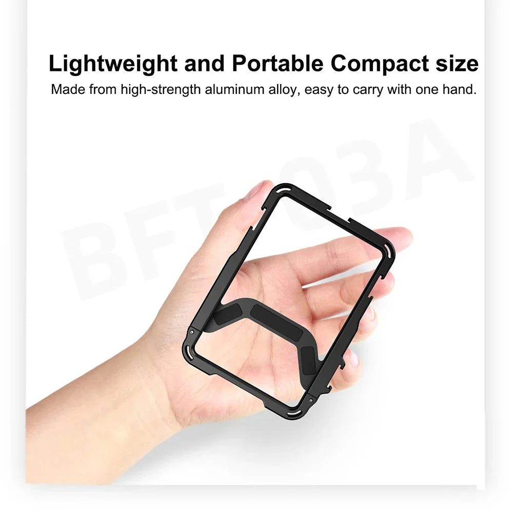 Smartphone Cage With Bluetooth for iPhone 16 15 14 13 X XR XS Max Mini/Pro/Pro Max Smartphone Handle Grip Phone Vlog Video