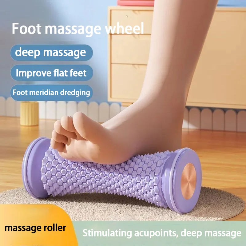 Foot fascia wheel, foot massage roller, leg muscle relaxation improvement, flat foot trainer, home yoga roller