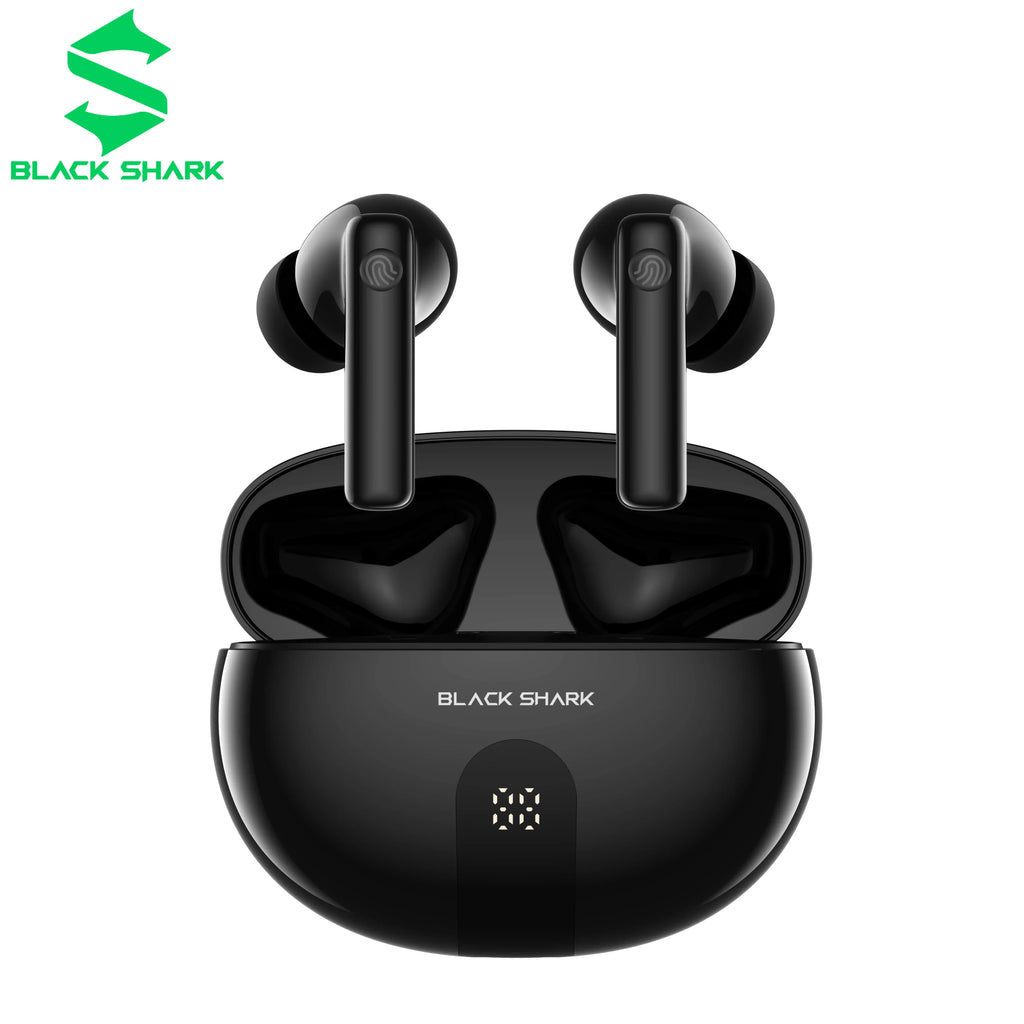 Black Shark T18 Wireless Earphones, Bluetooth 5.3 ANC TWS Earbuds, ENC Call 40h Playback Battery Level Display Hi-Fi Audio IP54