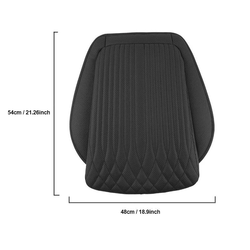 For Tesla Car Cushion Nappa Leather Breathable Non-slip Car Seat High Rebound Pad Seat Cushion Four seasons Universal Auto Seat