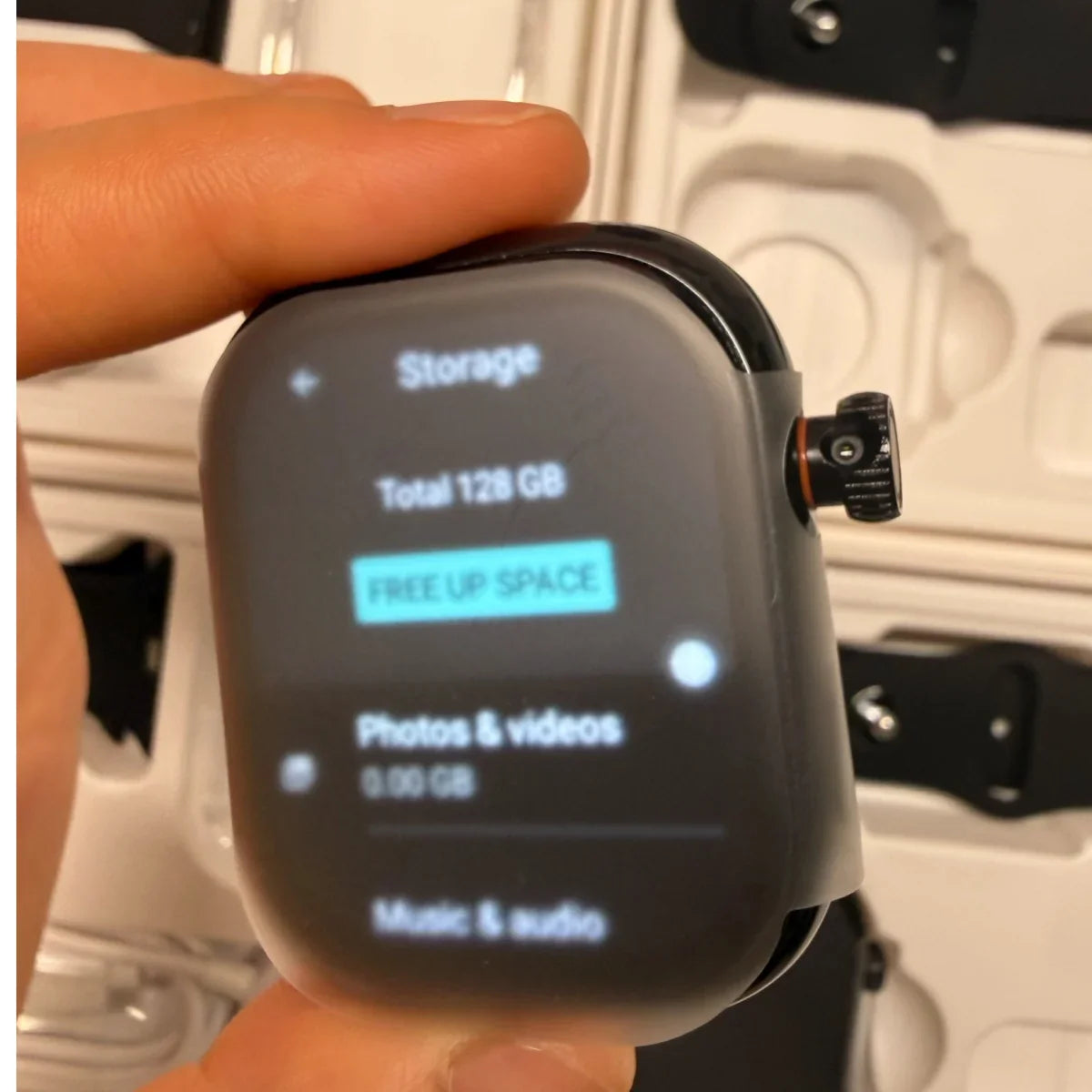 CD99 watch X 5G smartwatch 2.29inch AMOLED 5G LTE smart watch with 180 ° rotary camera GPS WiFi SIM card slot health monitoring