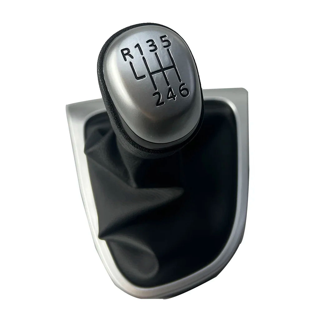 For Renault Clio 4 IV MK4 2012-2019 LHD 5/6 Speed Gear Shift Knob Gaiter Boot Cover Stick Change Head with Gearbox Dust Cover