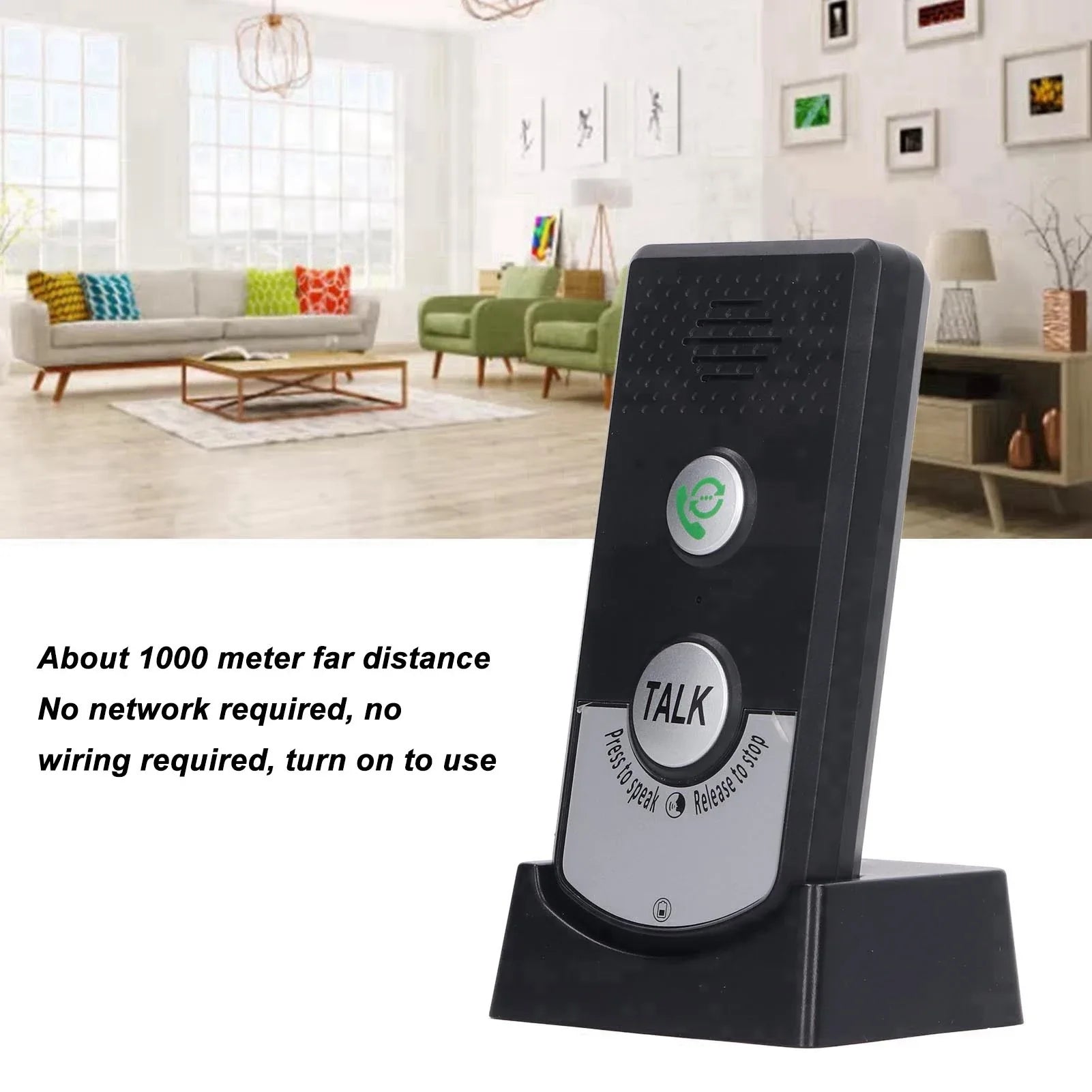 2 Way Voice Intercom Super Long Range Wireless Intercomunicador Waterproof Intercom Doorbell System Unit