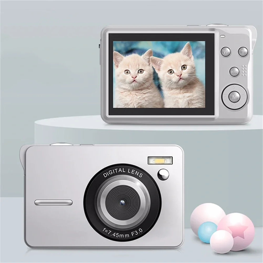 20X 56MP Digital Camera Photographic 2.7 Inch Screen 4K UHD Kids Camcorder Face Detect Auto Focus Self-Timer Camera For Children