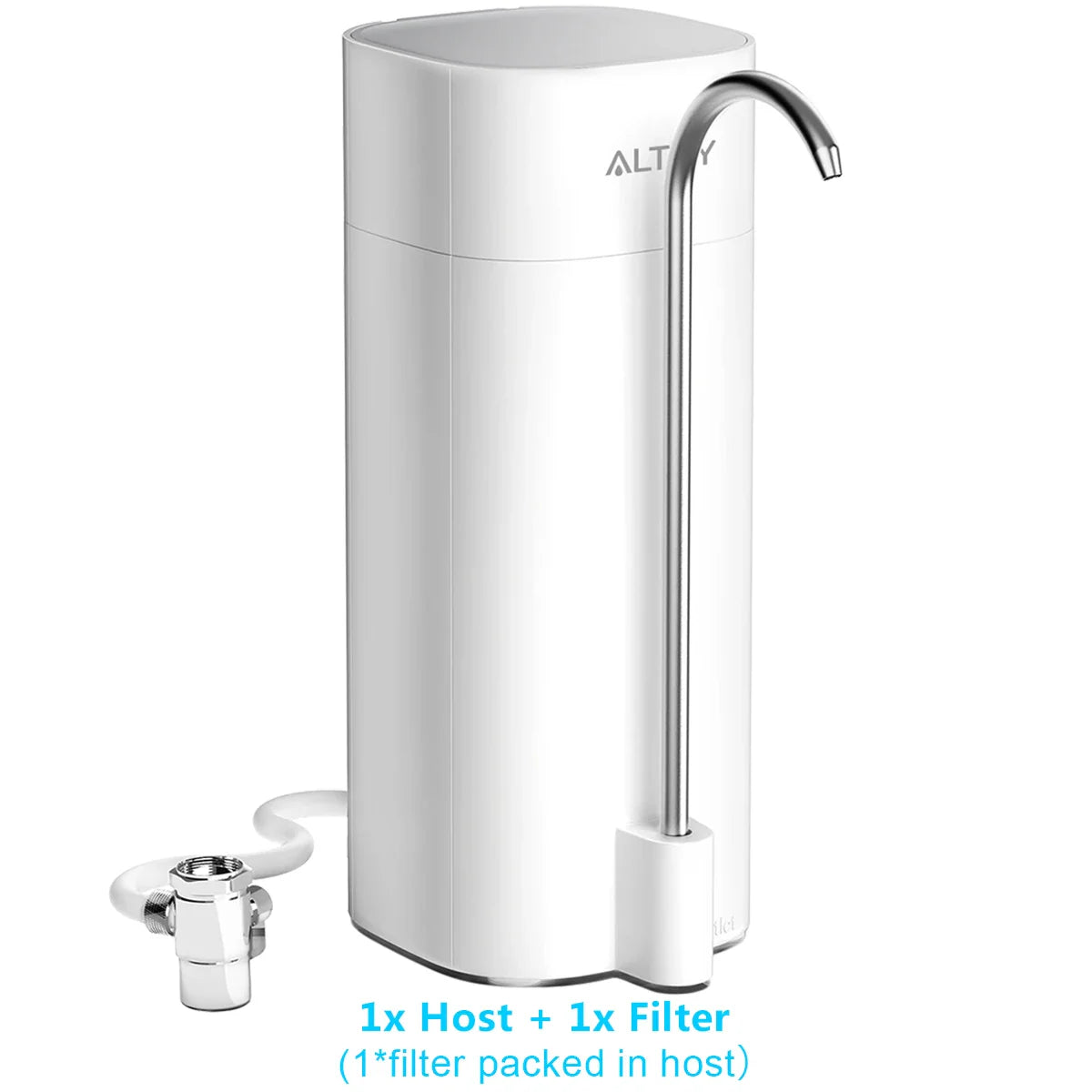 ALTHY Countertop Faucet Drinking Water Filter Purifier Ultrafiltration System, Reduces 99% Bacteria, Chlorine, Heavy Metals,Odor