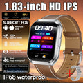 GPS Track Altimeter 1000mAh Battery IP68 Waterproof Heart Rate BT Call Sport Man Smartwatch New Outdoor Men Adult Smart Watch
