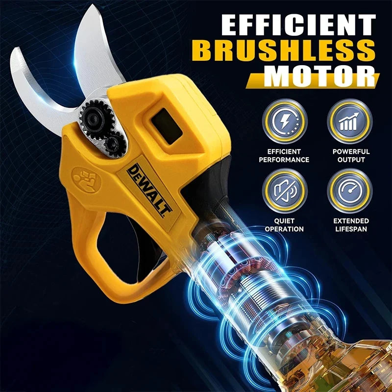 Dewalt Brushless 45mm Electric Pruning Shear For Dewalt 20V Battery Cordless Fruit Tree Bonsai Electric Scissors power tools