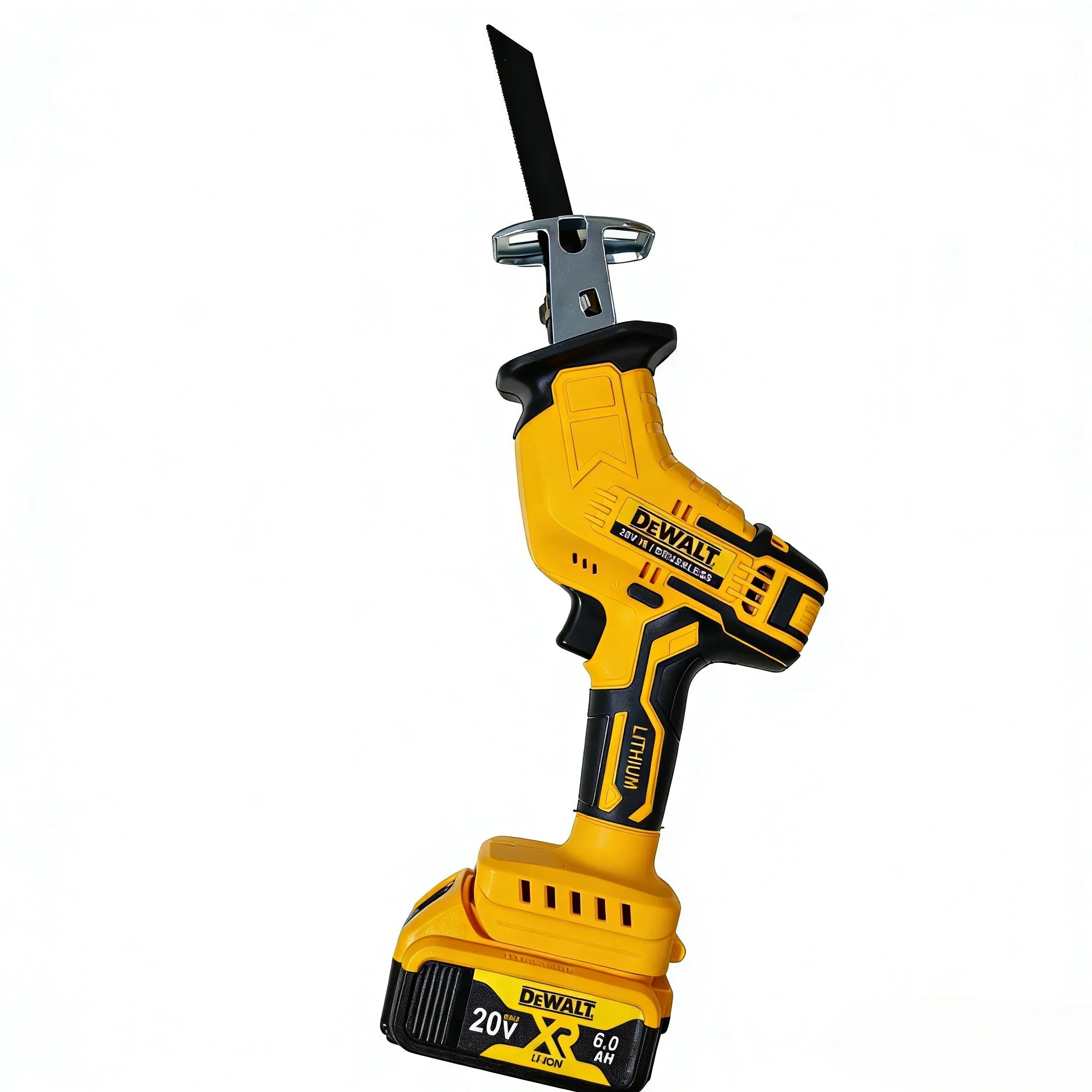 Fit Dewalt 2800RPM Cordless Reciprocating Saw 20V Brushless Electric Saw Multifunctional Metal Wood Pipe Cutting Saw Power Tool