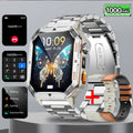 2026 1000mAh Battery Voice Assistant SmartWatch Men GPS Sports Heart Rate 3ATM BT Call Health monitor Smartwatch For Men gift