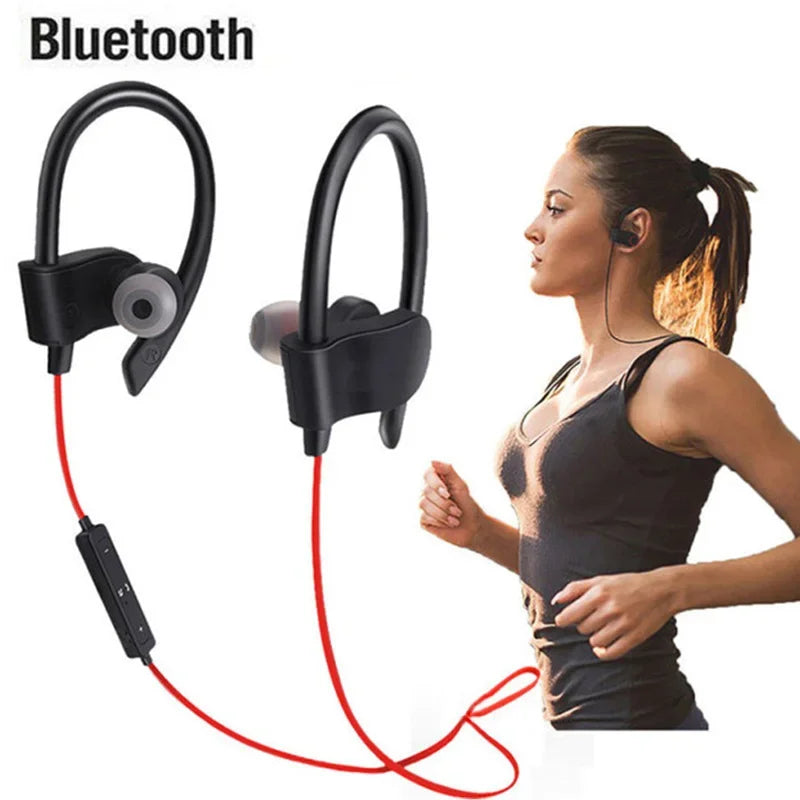 Wireless Bluetooth Headphones Stereo Hook Headset Music Sport Earphone Gaming Handsfree Earphone for All Smart Phones Audifonos