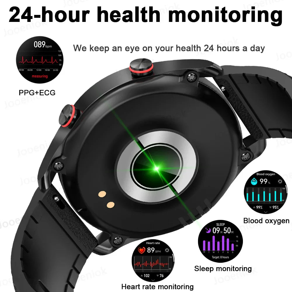 2026 New For Watch GT Series Smart Watch Men Women ECG+PPG HD Screen BT Call GPS Tracker Heart Rate IP68 Waterproof SmartWatch