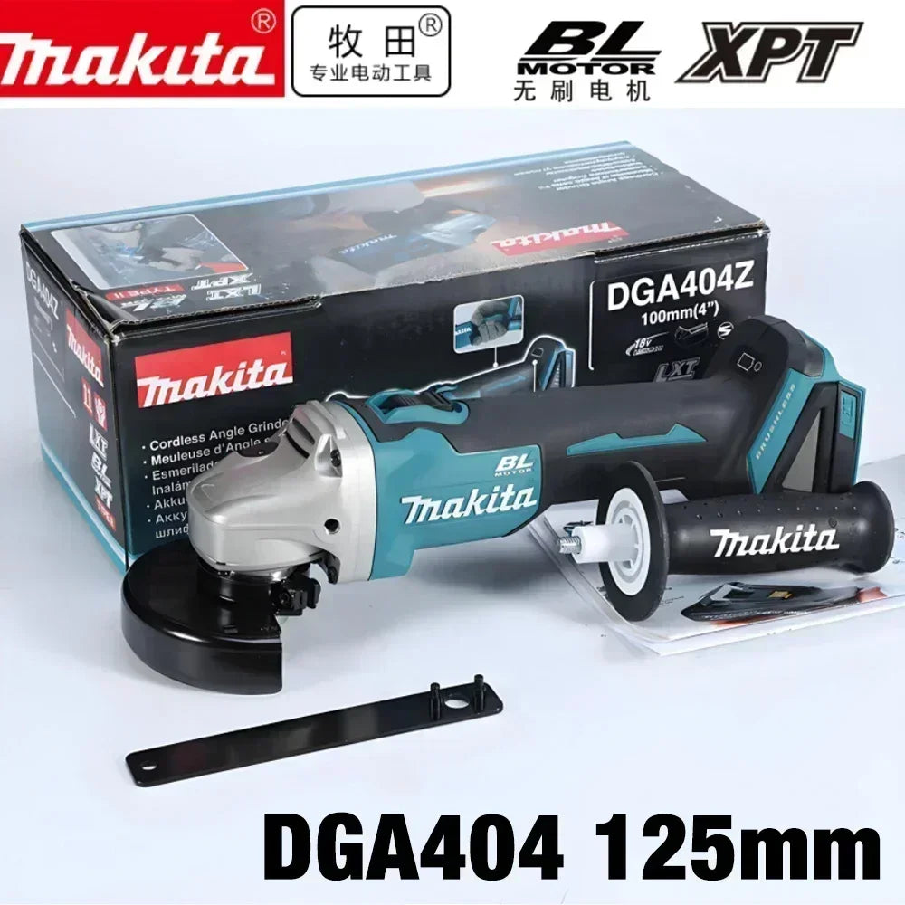Makita electric DGA404 Brushless Angle Grinder Polishing Cutting Machine Cordless Angle Grinder Tool For Makita 18V Battery pin