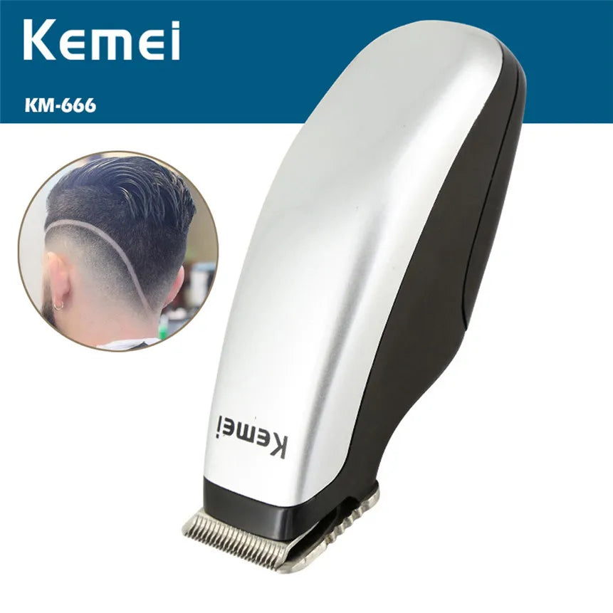 Kemei Mini Portable Hair Trimmer Cutting Machine Newly Design Electric Hair Clipper  Beard Barber Razor Men Style Tools KM-666
