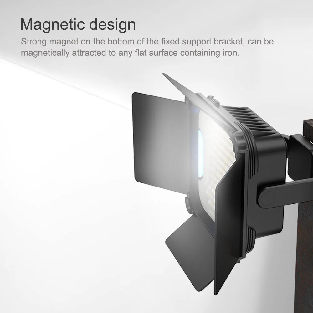 30W LED Video Light 2500K-9000K Photography Lights Fill Lamp With Magnetic Outdoor Lighting