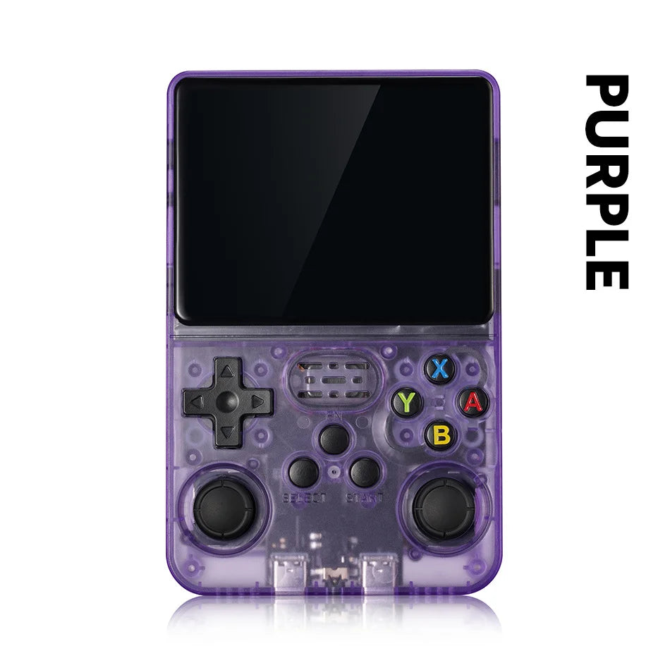 R36S Retro Handheld Game Console Linux System 3.5 Inch IPS Screen 64G 20000+ Game Portable Pocket Video Games console