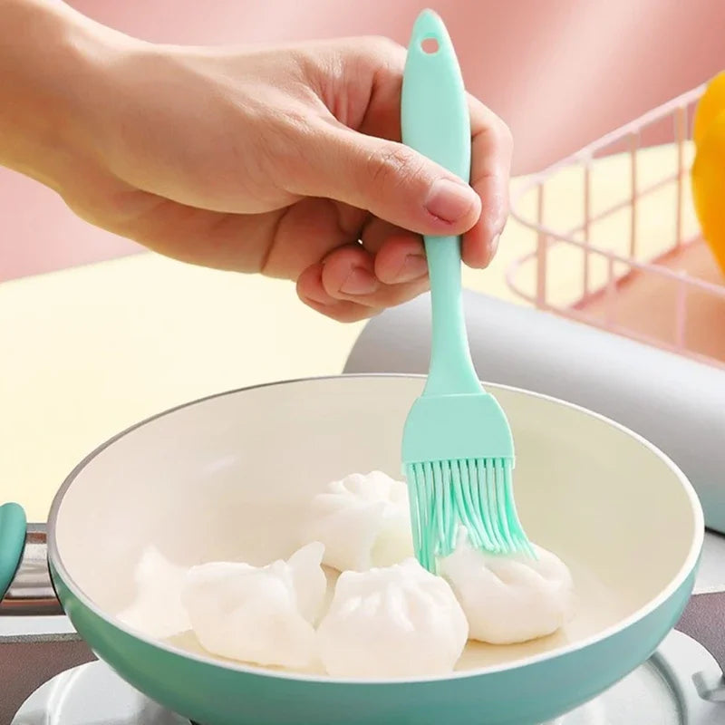 Food Grade Silicone Oil Brush BBQ Barbecue Brush Kitchen Pancake Brush Oil Brush Sauce Brush Kitchen Small Tools
