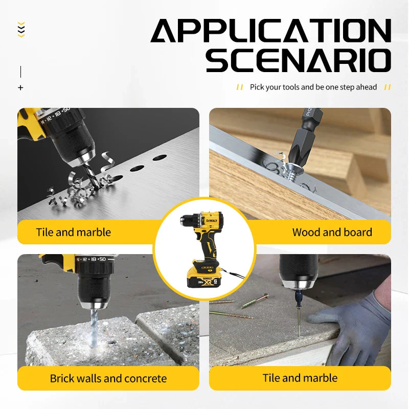 DeWalt DCD805 20V Brushless Chave De Fenda, Broca Compacta ou Ferramentas Driver Bateria Chave De Impacto, Ferramenta Elétrica