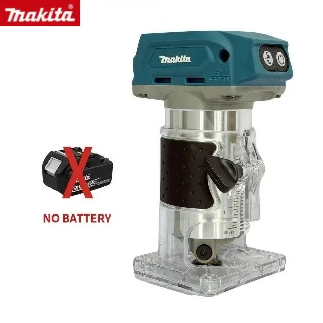 Fit Makita DRT50 Cordless Trimmer Rechargeable Trimming Machine Brushless Slotting Tool Milling Woodwork Engraving Machine