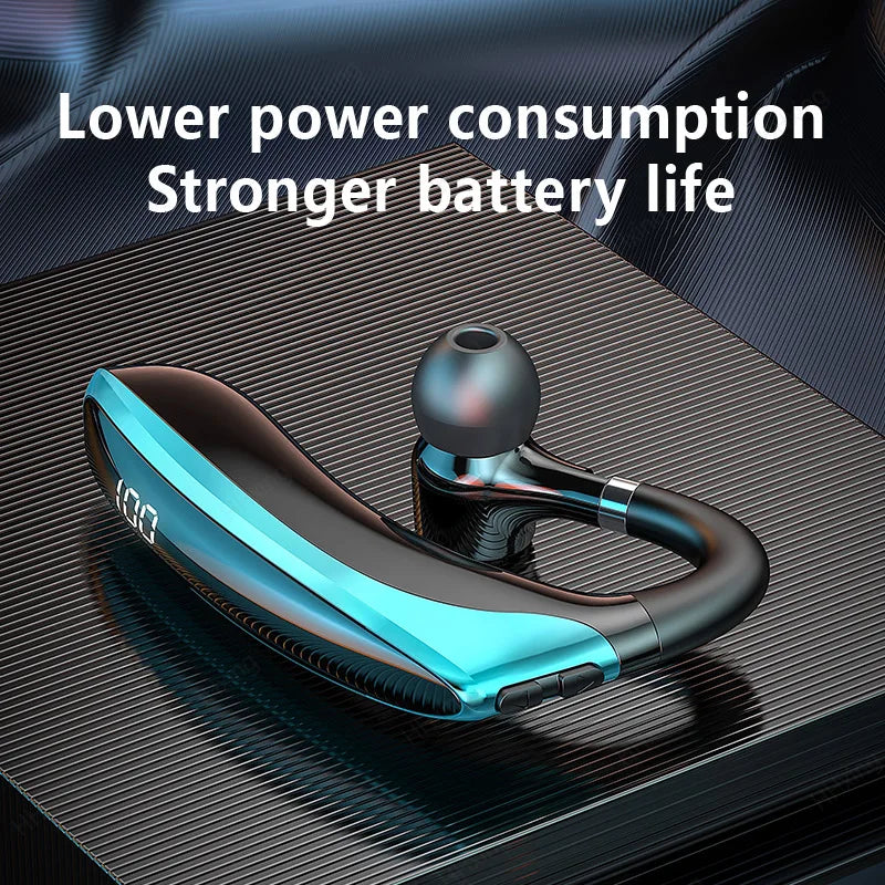 Wireless Bluetooth Headphones With Microphon Earphone ENC Noise Cancelling Handsfree Talking Headset Busines Auriculares Driving