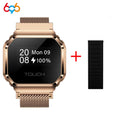 New 0.49" OLED Screen Smart Ring Exclusive Couple Interaction Heart Rate Sleep Watches 5ATM Waterproof Sports Bracelet Ring