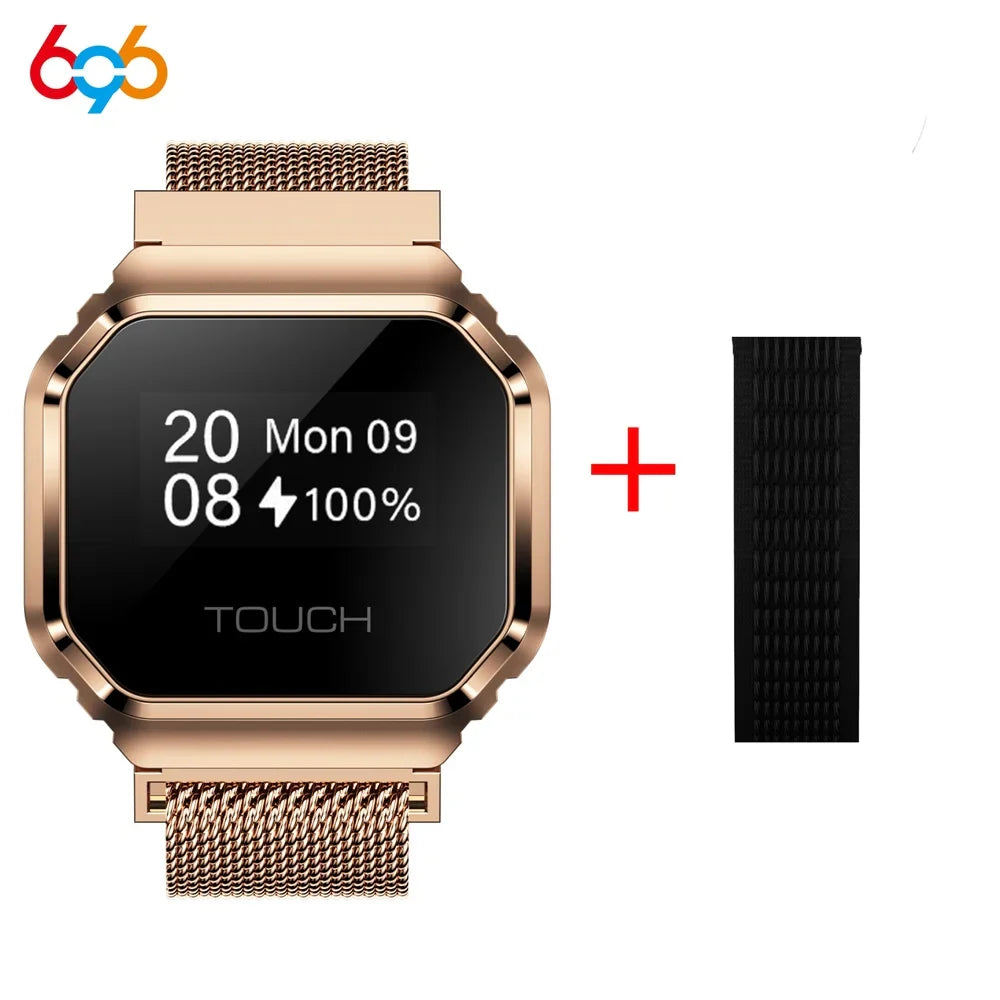 New 0.49" OLED Screen Smart Ring Exclusive Couple Interaction Heart Rate Sleep Watches 5ATM Waterproof Sports Bracelet Ring