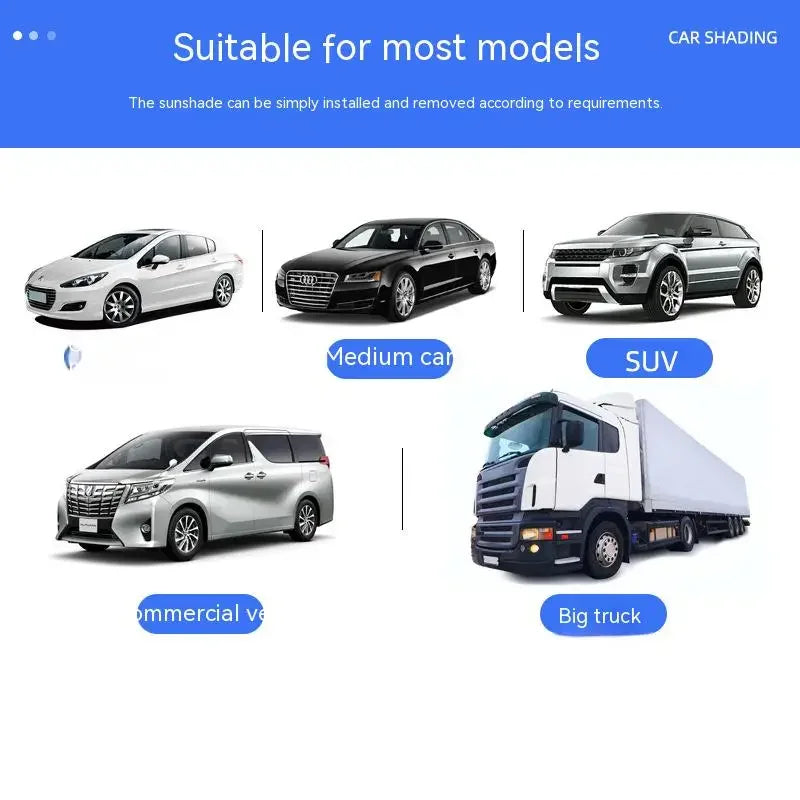 Roller Shutter Garden Automobile Sunshade Pergola 40 x 125 Mesh Point Summer Heat Insulation Household Glass Sunshade Shade Car