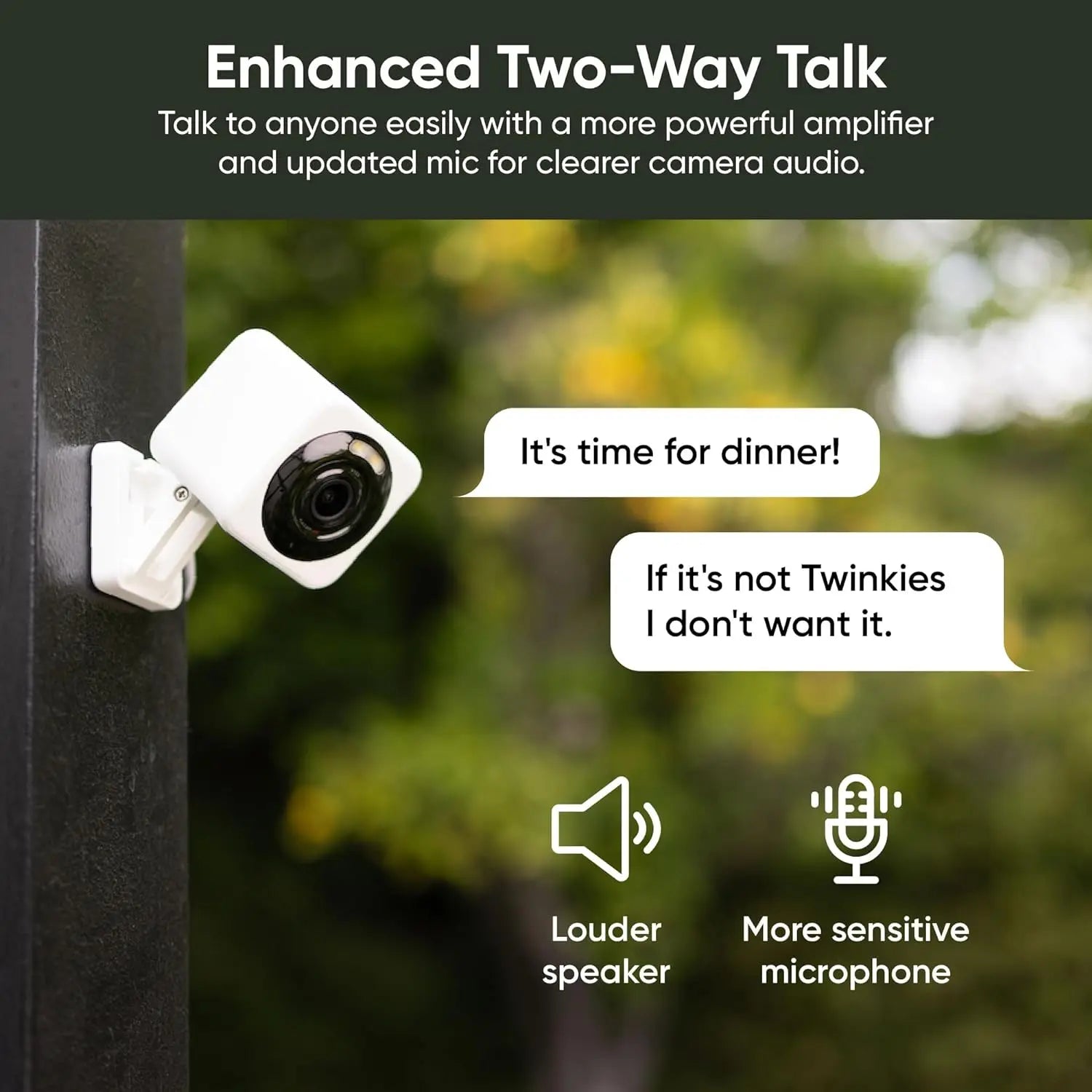 Wyze Cam v4, 2K Wi-Fi Smart Home Security Camera, Motion Activated Spotlight/Siren, 2-Way Audio, Outdoor/Indoor Pet/Baby Monitor