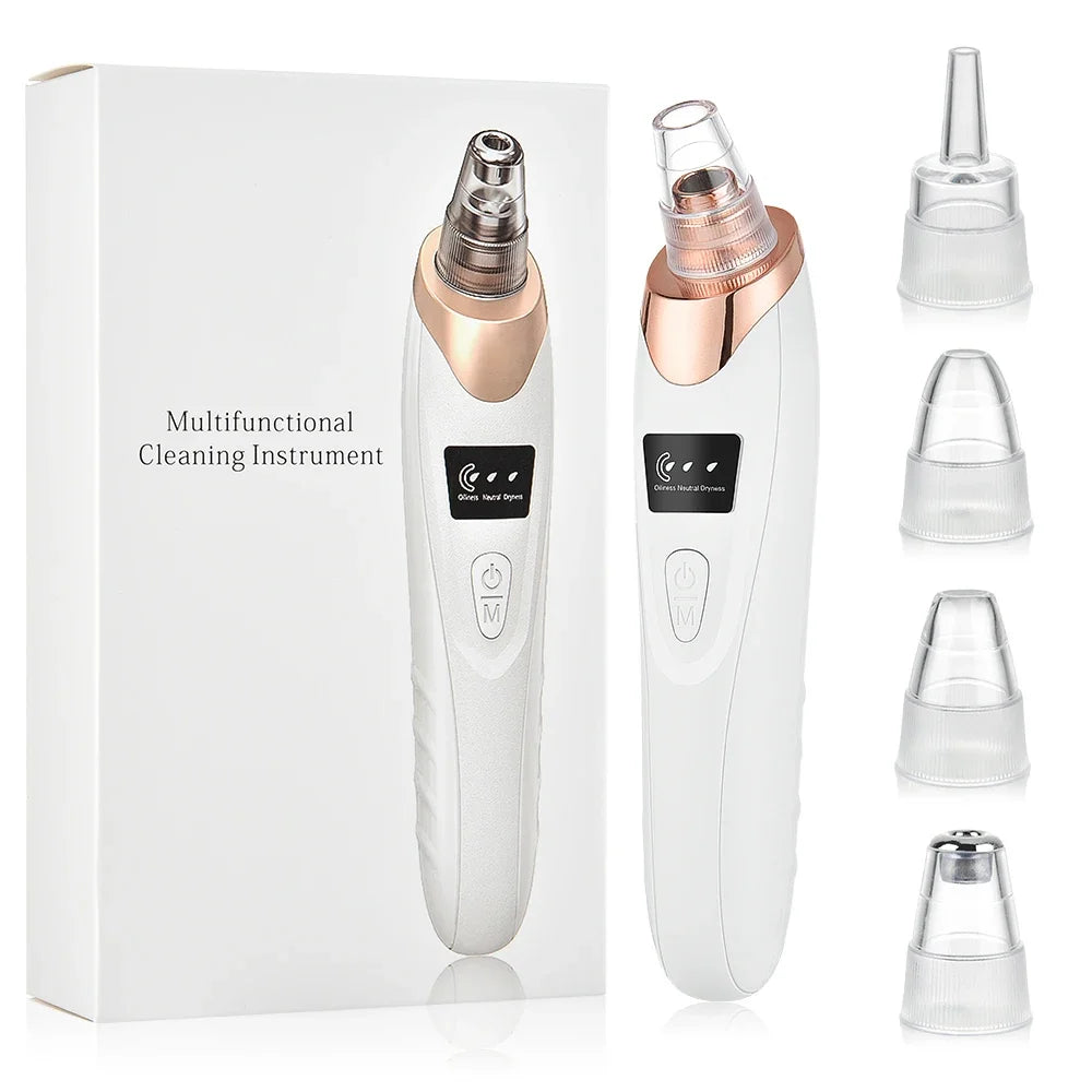 Electric Blackhead Remover Face Deep Cleansing Pore Beauty Machine Dead Skin Remover Face Vacuum Blackhead Removal Skin Care USB