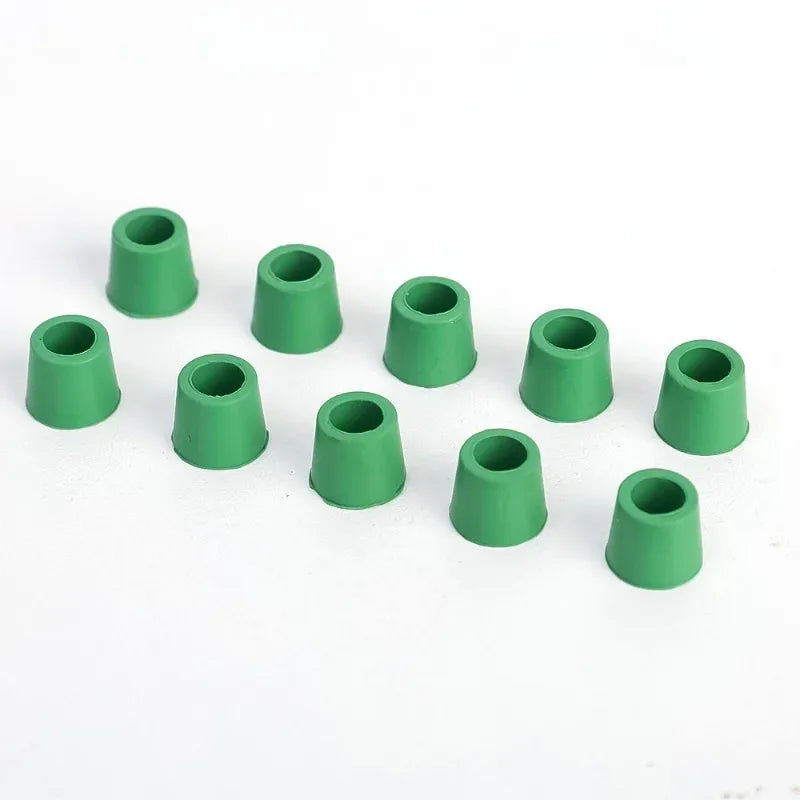 Green Air Conditioning 100/50pcs 1/4'' Charging Hose 1/4'' Valve Gasket Manifold Repair Seal Kit Replacement Car Accessories New