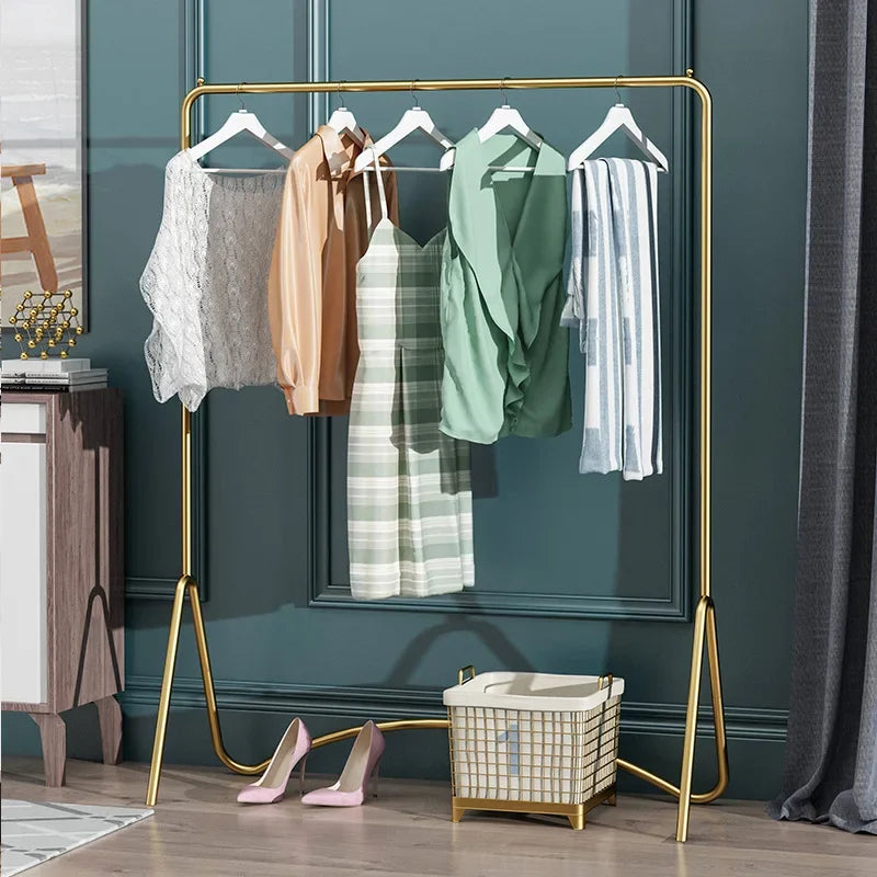 Modern Metal Valet Stand Coat Racks Minimalist Freestanding Multipurpose Suit Rack Special Functions Bedroom Clothing Accessorie