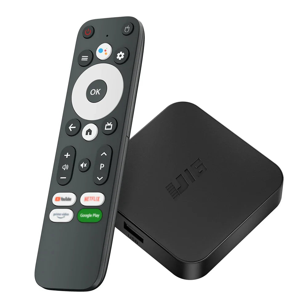4K Ultra HD Smart TV Box U16 Android 11.0 Allwinner H313 2GB RAM 16GB ROM with Dual Band WiFi for High Speed Streaming and Ent