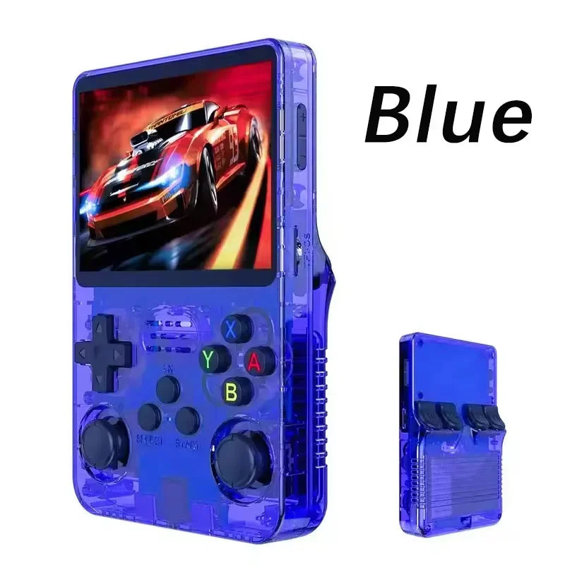 Linux System Open Source R36S Retro Handheld Video Game Console 3 5 Inch IPS Screen Portable Pocket Video Player 64GB 128GB Game