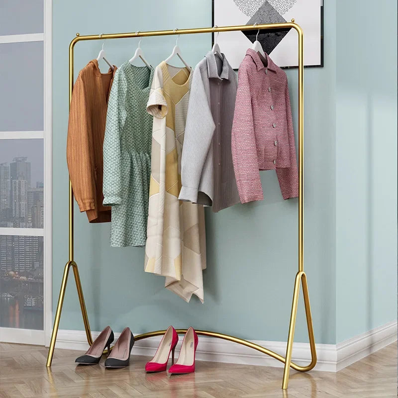 Modern Metal Valet Stand Coat Racks Minimalist Freestanding Multipurpose Suit Rack Special Functions Bedroom Clothing Accessorie