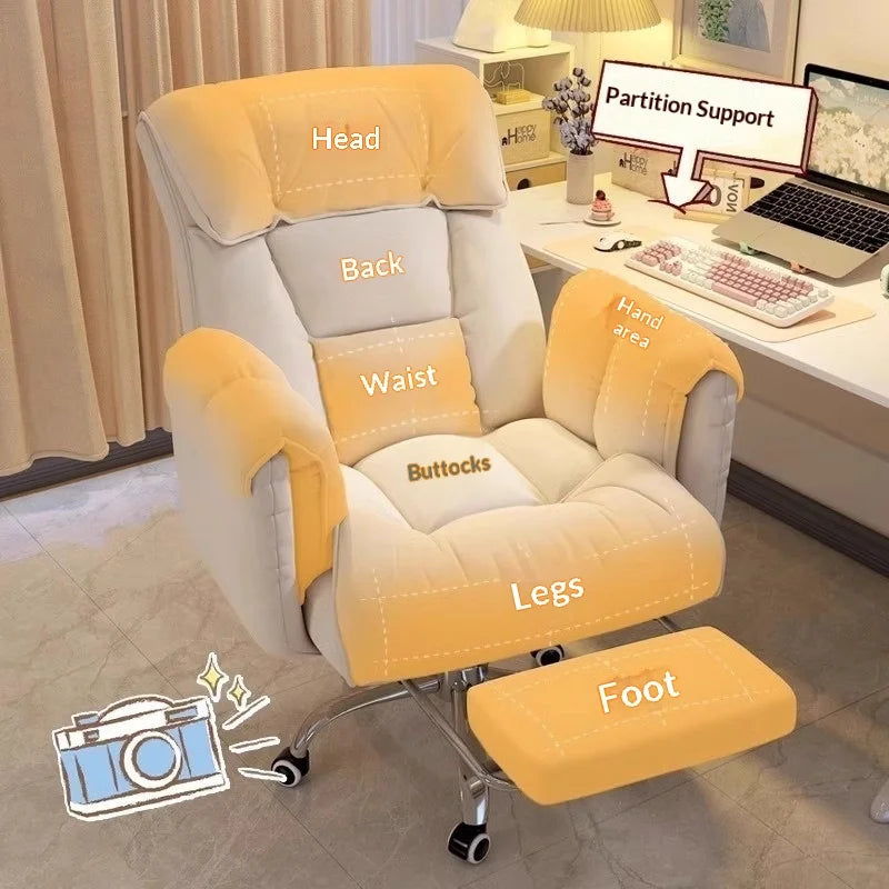 Ergonomics Office Chair Computer Chair Sofa Chair Sedentary Not Tired Enveloping Feeling Bureaustoel Household Office Supplies