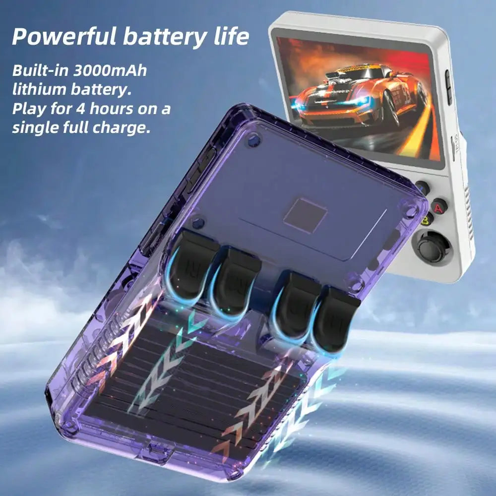 R36S Retro Handheld Game Console Linux System 3.5 Inch IPS Screen 64G 20000+ Game Portable Pocket Video Games console