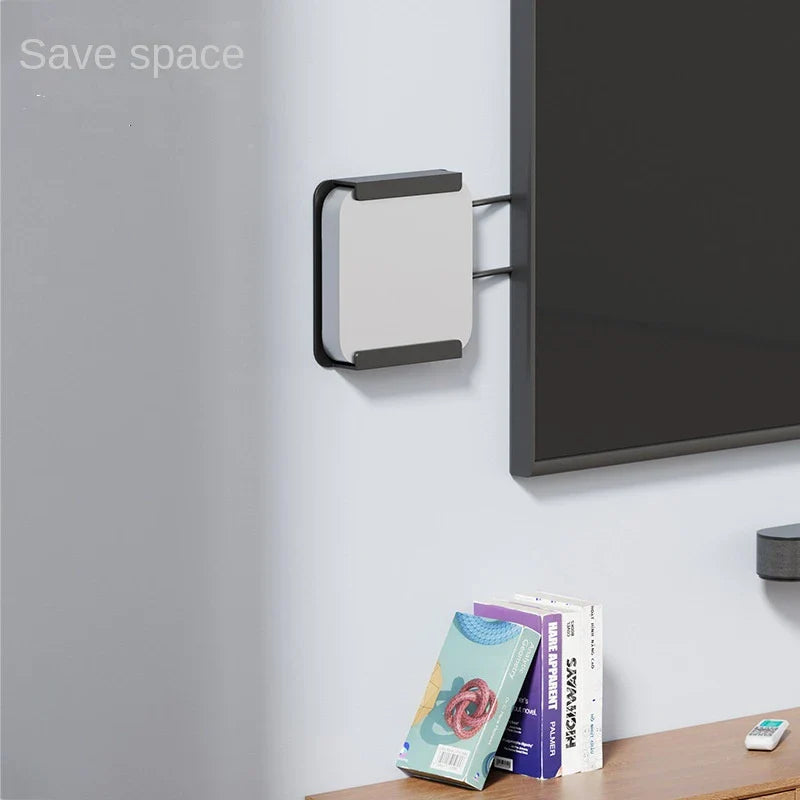Display Bracket for Mac mini M2 Pro 2024 Under Desk Stand Holder for VESA Connection Bracket For 2010-2023 M2 Pro Wall Mount