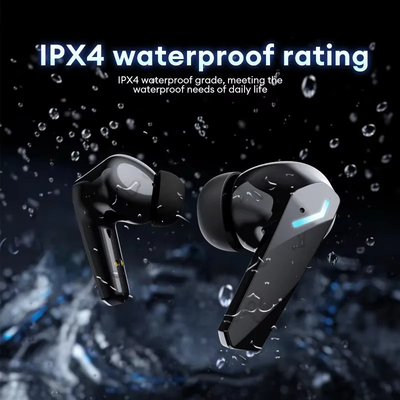 Original Lenovo XT53 Bluetooth V5.4 Earphones LED Power Display Gaming Headphones Waterproof Anti-sweat Upgraded Wireless Earbud