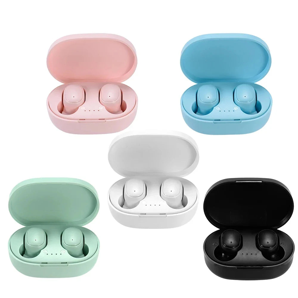 10Pcs Wholesale A6S TWS Wireless Headphones Bluetooth Earphone 5.0 Stereo Headset Earbuds with Microphone for ISO Android