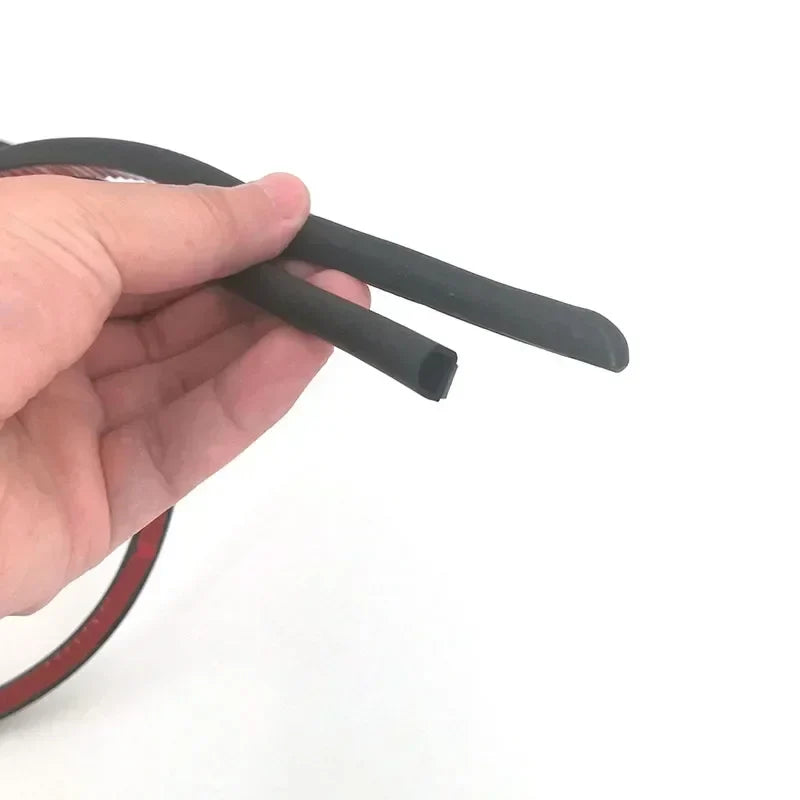 Car Door Rubber Seal Strip Filler Weatherstrip Edge Rubber Sealing for B Pillar Protection Front Auto Door Sealant for Cars