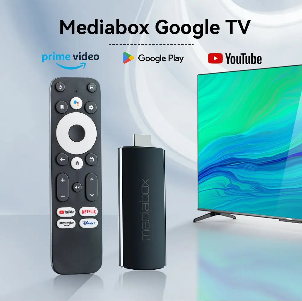 Ubisheng NEO TV Stick 4K Android TV 11 smart TV box With S905Y4 1GB RAM 8GB ROM WiFi 2.1G/5G HDR 10+ Media Player