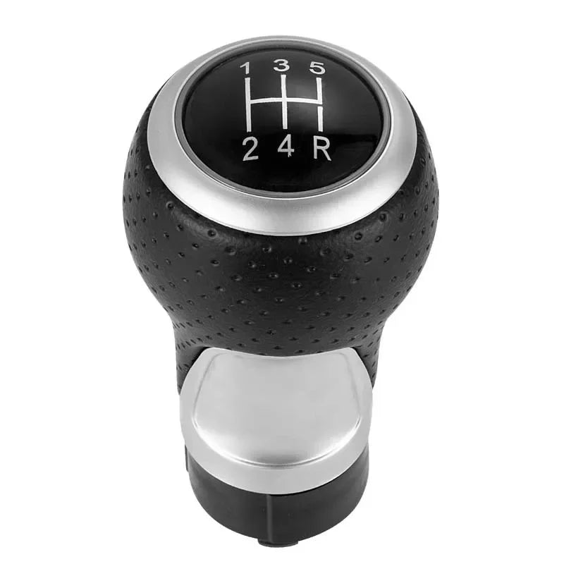 For Audi A3 S3 8p 2003-2013 A4 S4 Q5 S-Line 2007-2015 Leather Shifter Car Gear Shift Knob 12mm 5/6 Speed Handle