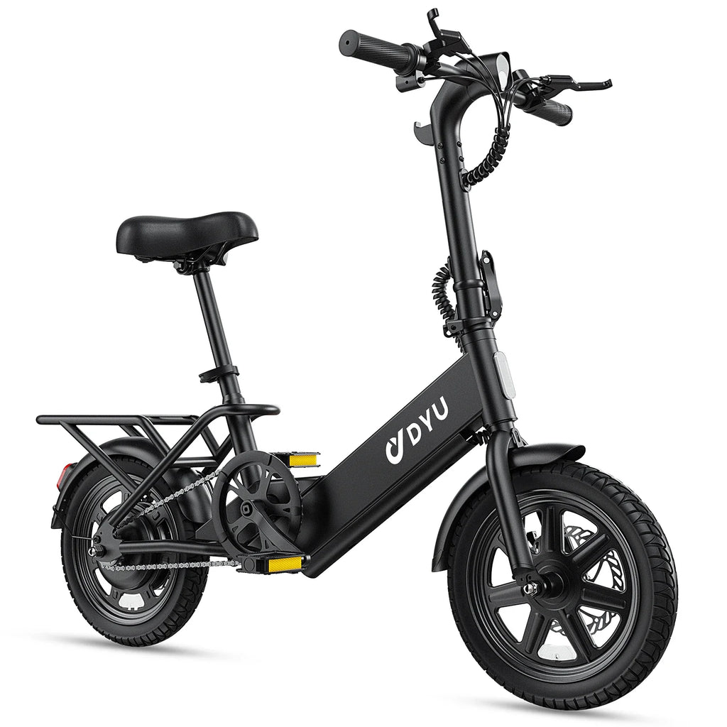 【1 Year Warranty】DYU C3 14 inch Electric Bicycle Peak 500W Motor 36V7.8AH Lithium Battery Electric Bike , E-bike UL2849