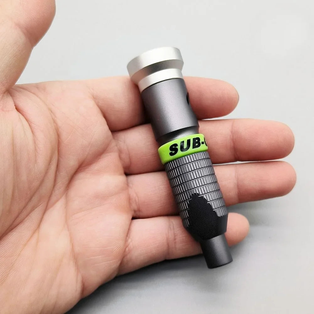 New 2025 Precision Aluminum Alloy Handle for Shank 1/4" Bits Comfortable Mini ScrewDriver 6.35mm Holder Repair Open Tools