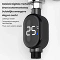 Digital Display Shower Thermometer 1/2'' Household Water Shower Thermometer Baby Care Accurate Temperature Measurement Meter