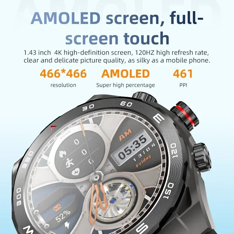 VP900 Smart Watch 4G SIM Card GPS Navigation Waterproof Fitness Camera Video Call 32GB 256GB Large Capacity for Men Women